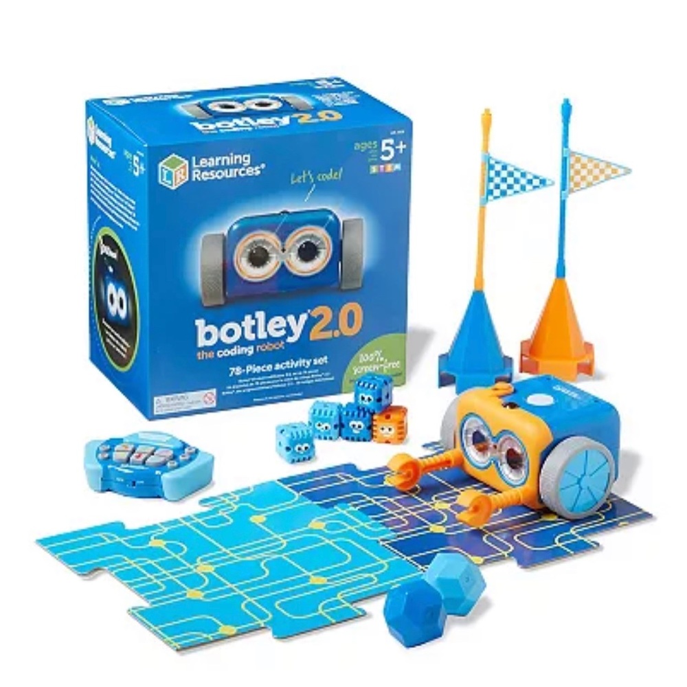 Meet Botley 2.0 The Coding Robot, 78-piece activity set